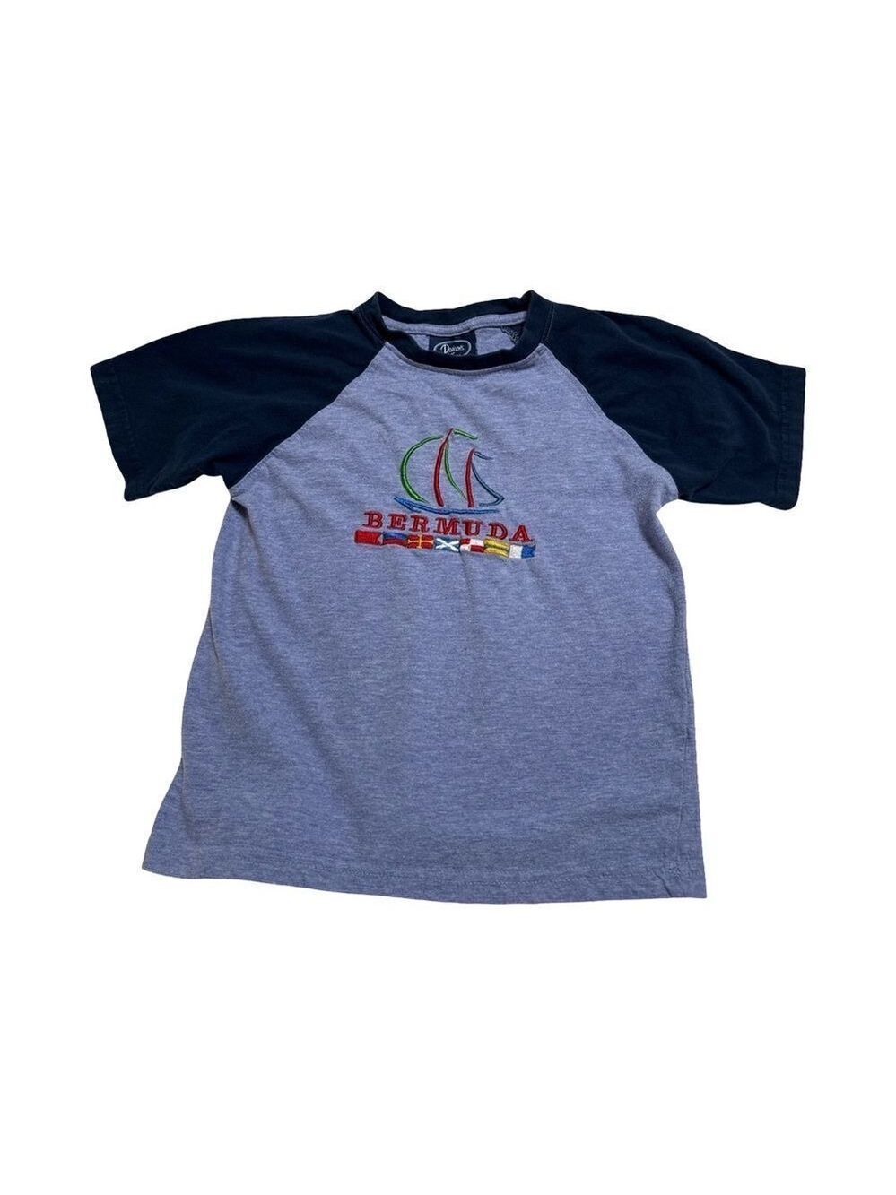 Kids Blue Sailboat T-Shirt